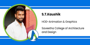 Saveetha College of Architecture and Design, Chennai, Head of Animation & Graphics Department: S.T.Kaushik Interview